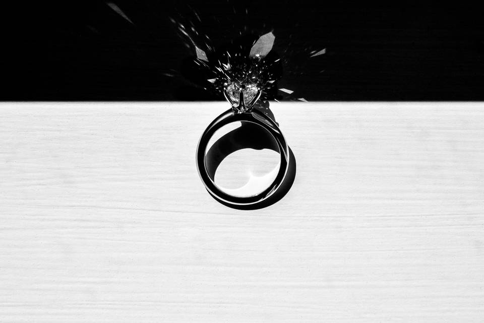 Wedding ring detail