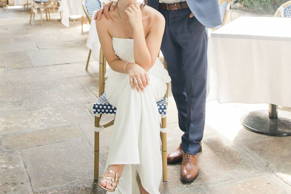 An intimate summer engagement
