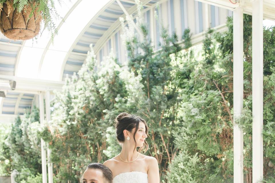 An intimate summer engagement