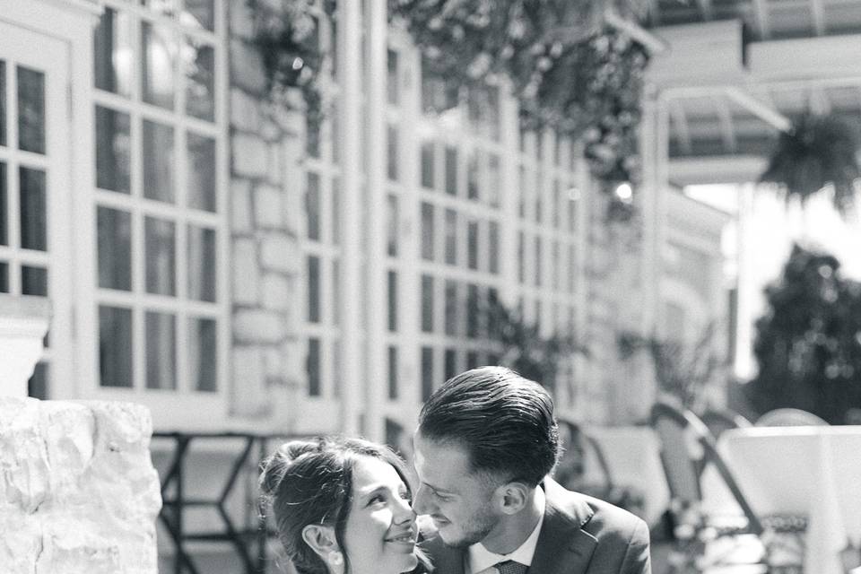 An intimate summer engagement