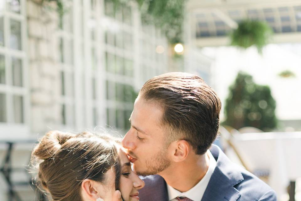 An intimate summer engagement