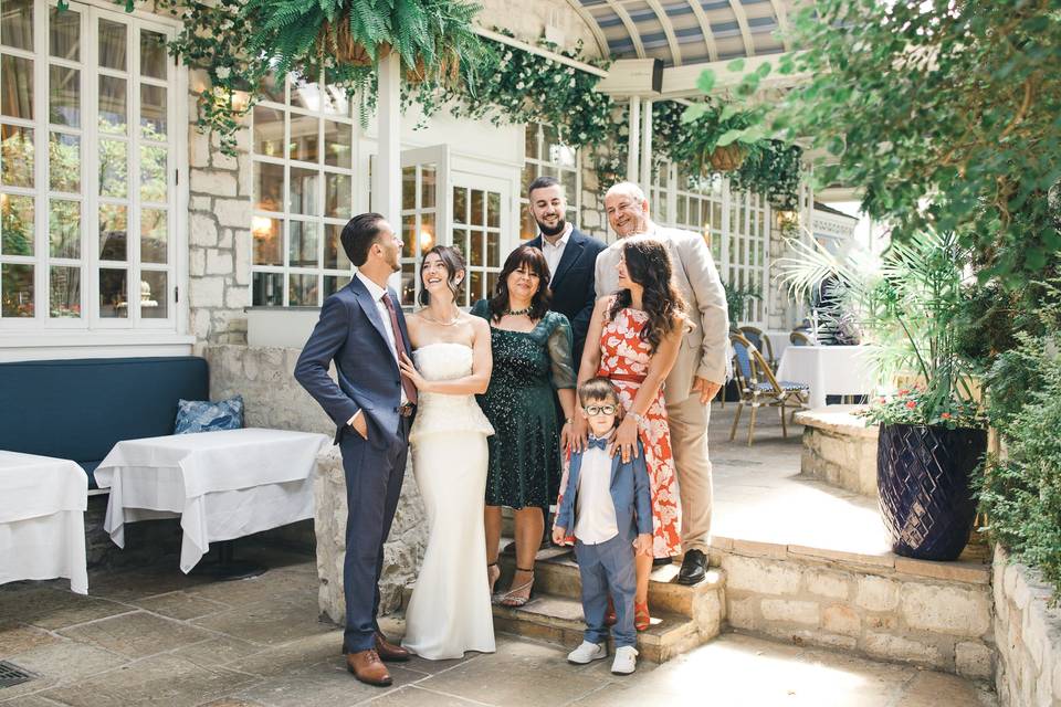 An intimate summer engagement