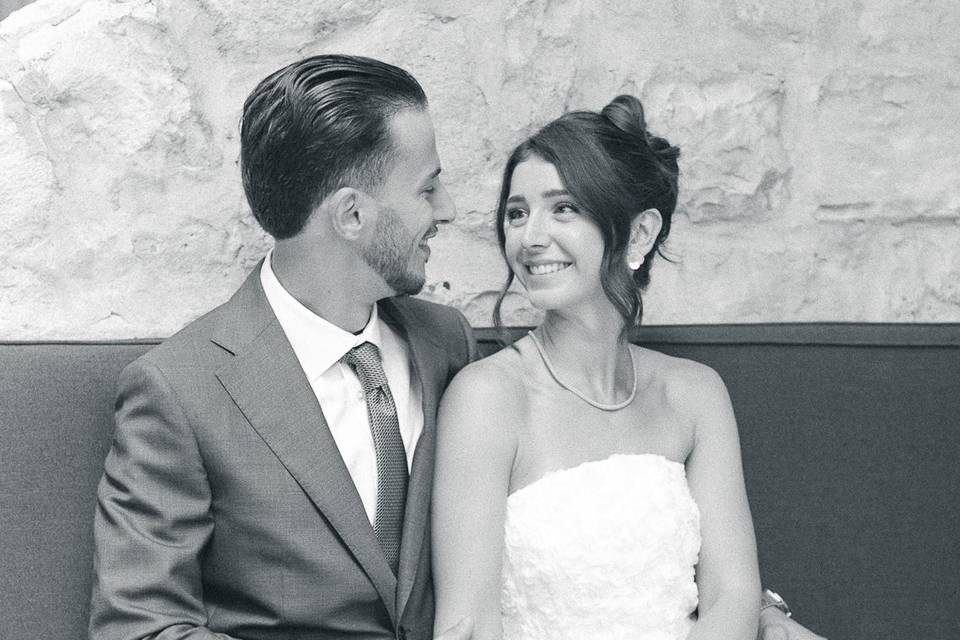 An intimate summer engagement