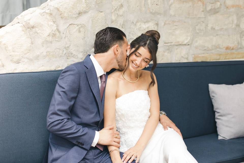 An intimate summer engagement