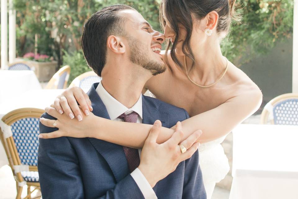 An intimate summer engagement