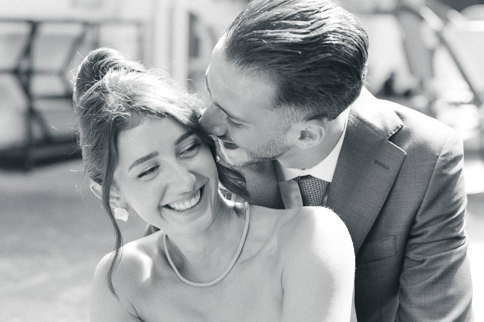 An intimate summer engagement