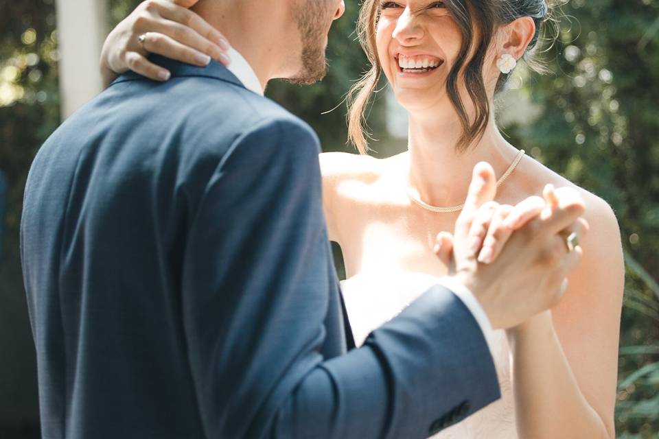 An intimate summer engagement