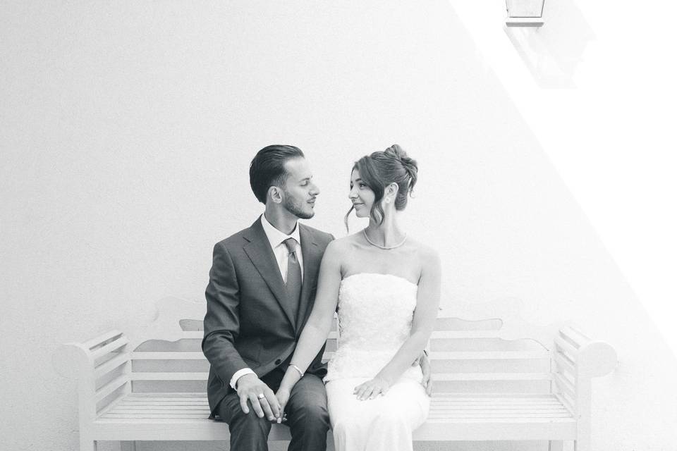 An intimate summer engagement
