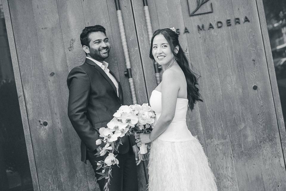 An intimate wedding at Casa Ma