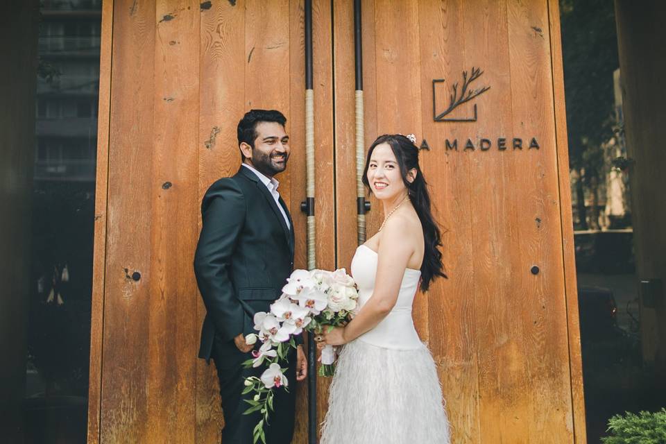 An intimate wedding at Casa Ma