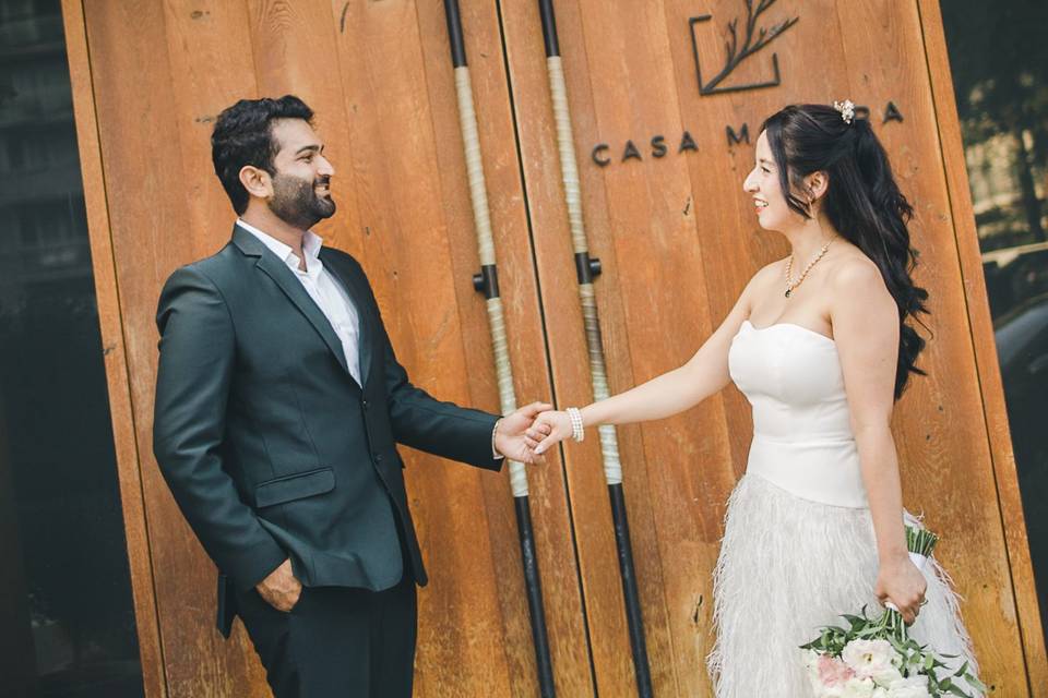 An intimate wedding at Casa Ma