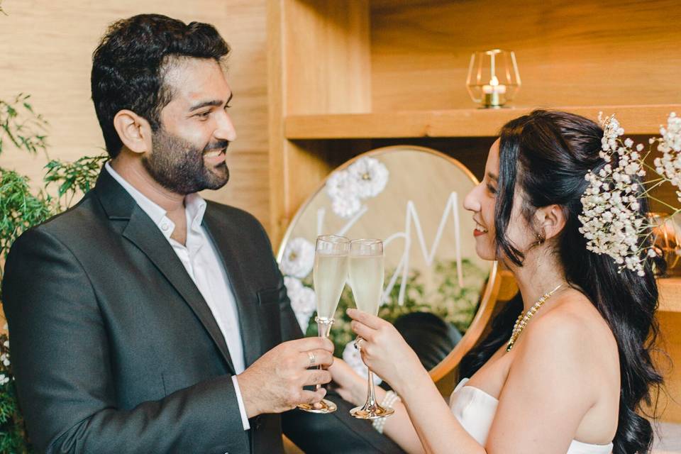 An intimate wedding at Casa Ma