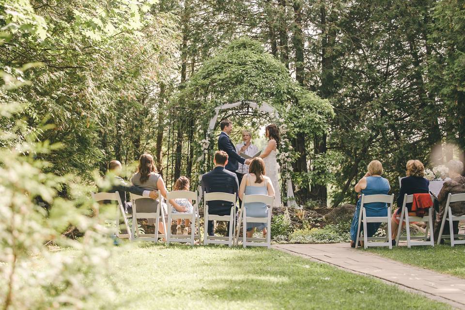 An intimate wedding at The Mil