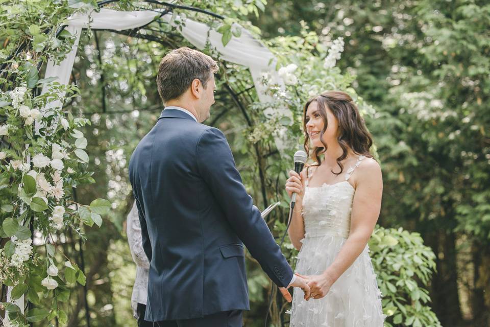 An intimate wedding at The Mil