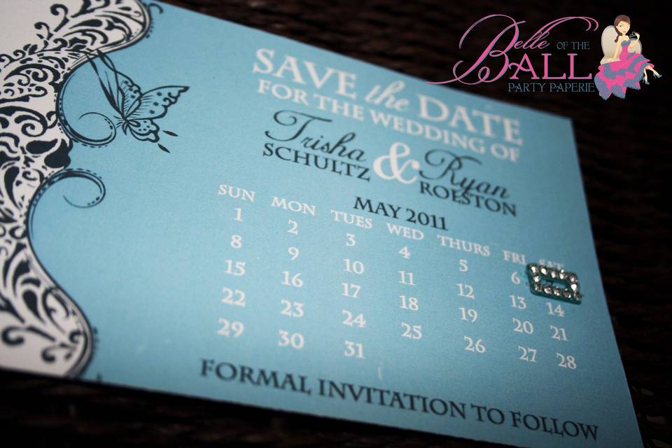 Belle of the Ball Wedding Stationery