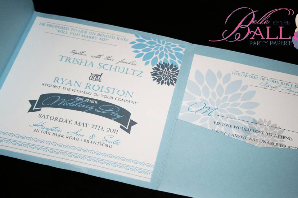 Belle of the Ball Wedding Stationery