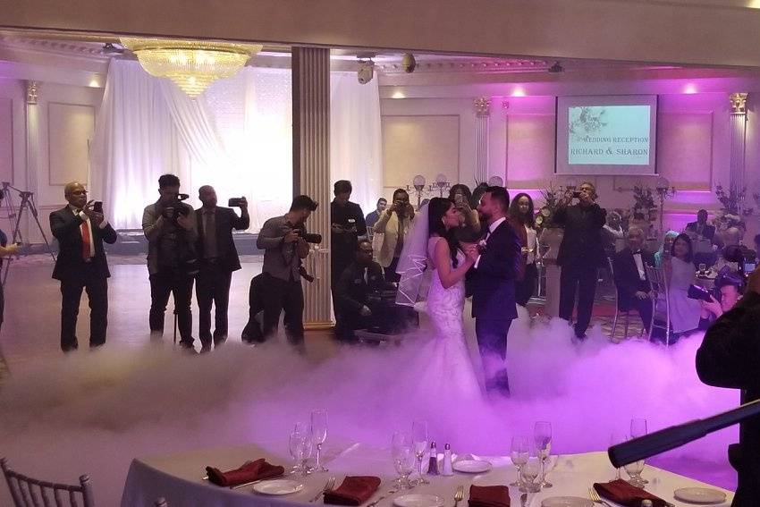 First Dance with Dry Ice