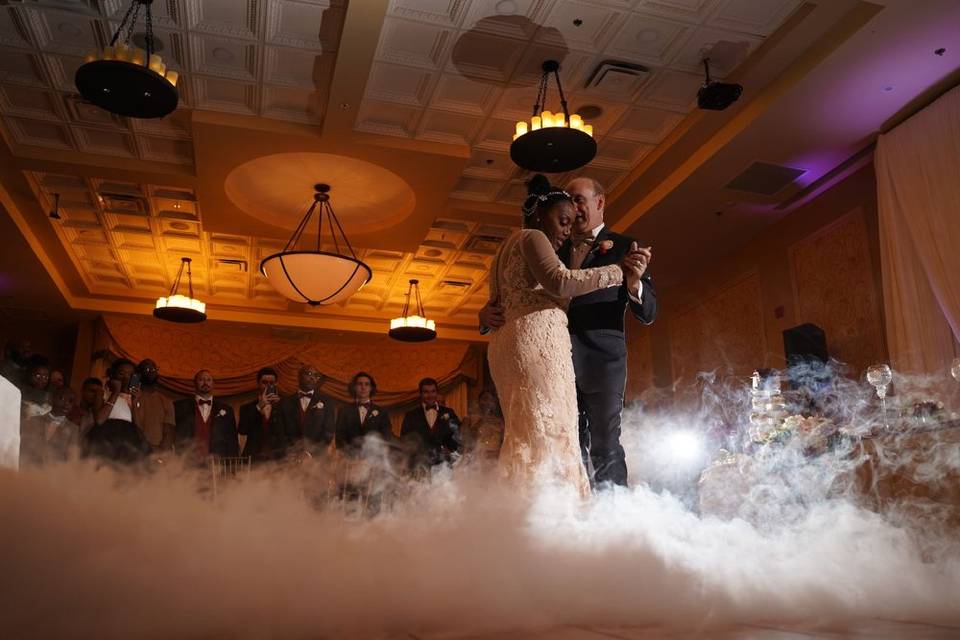 First Dance with Dry Ice