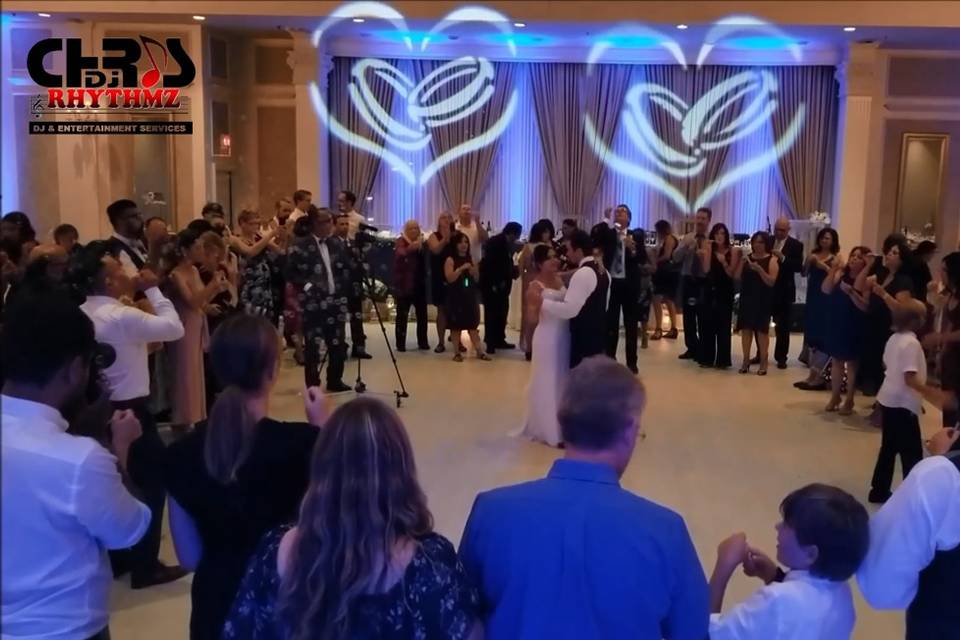 Wedding - First Dance w/ Gobos