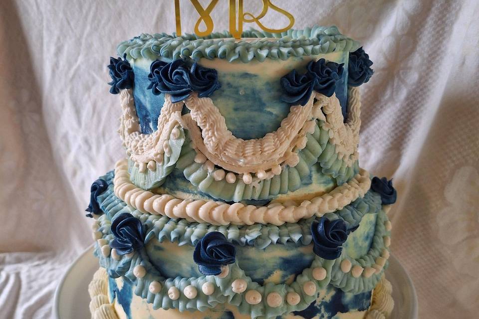 Modern Vintage cake