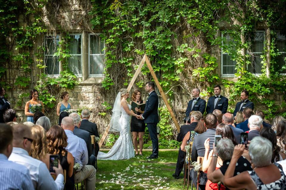 Ceremony at The Ivy