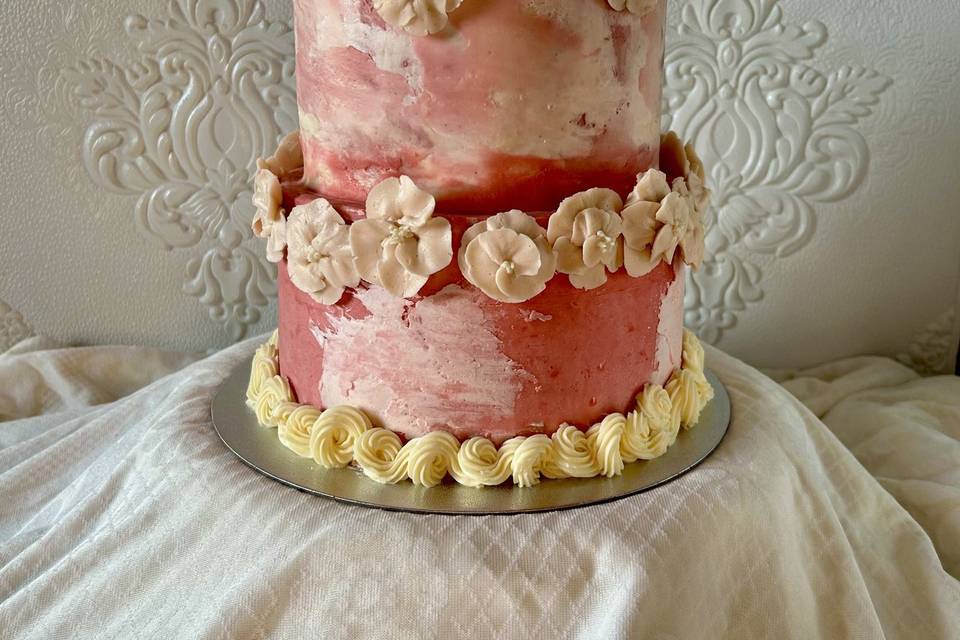 Cherry blossom cake