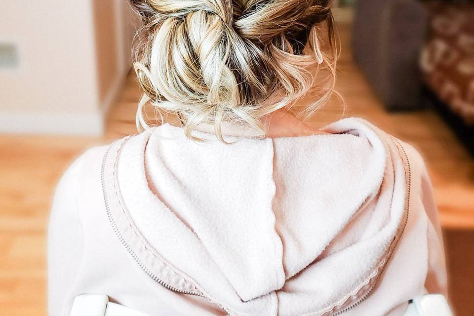 Textured Updo