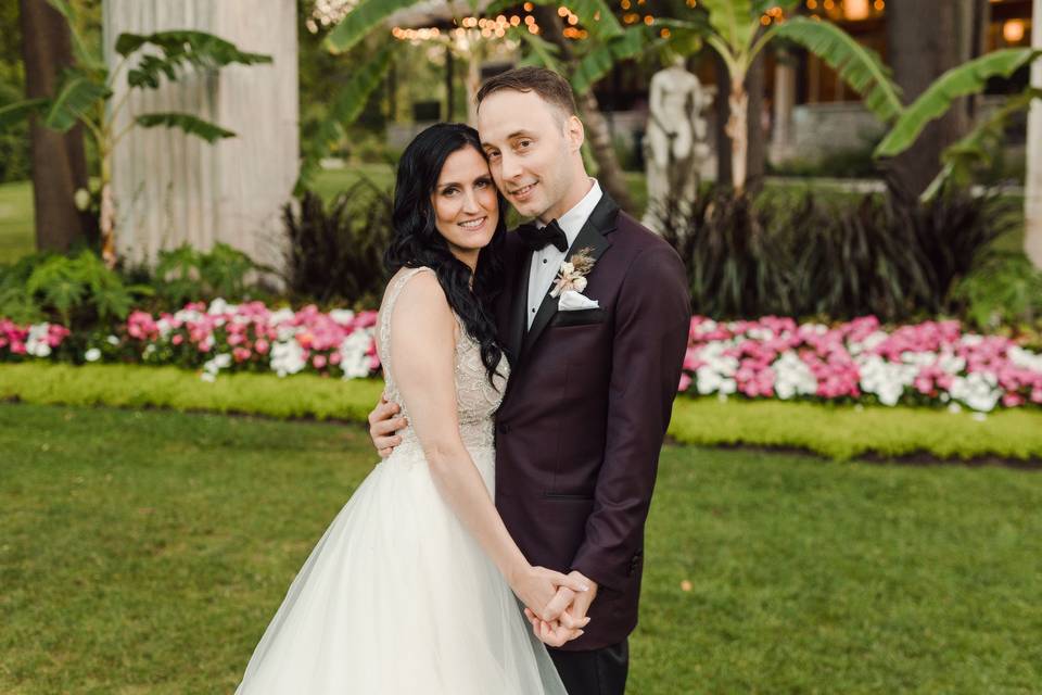 Bridal makeup and hair