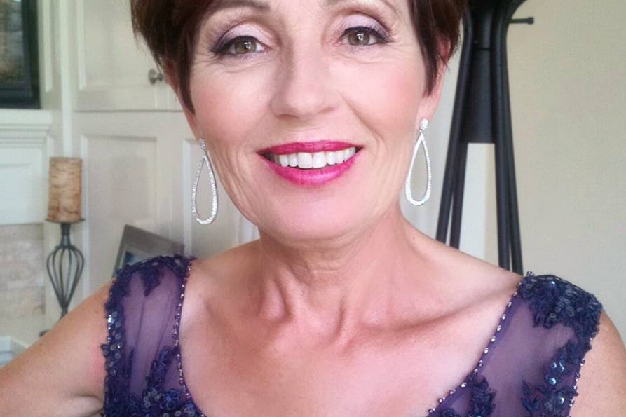 Makeup for mother of the bride