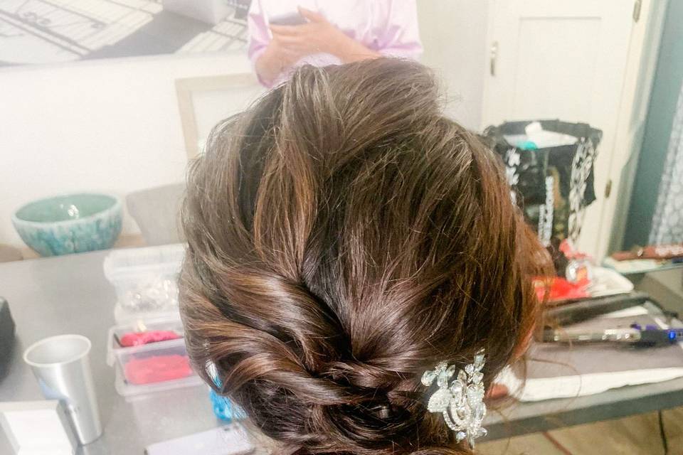 Textured Updo