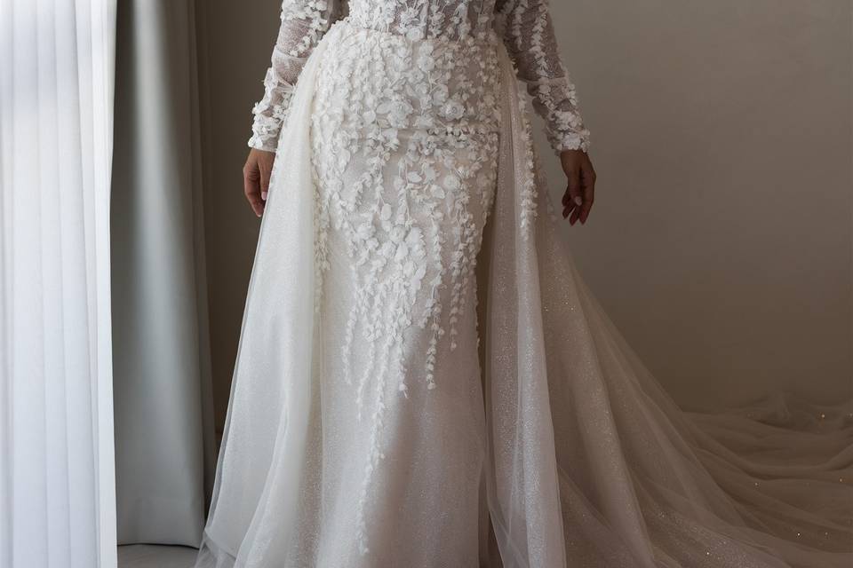 Robe mariée luxueuse