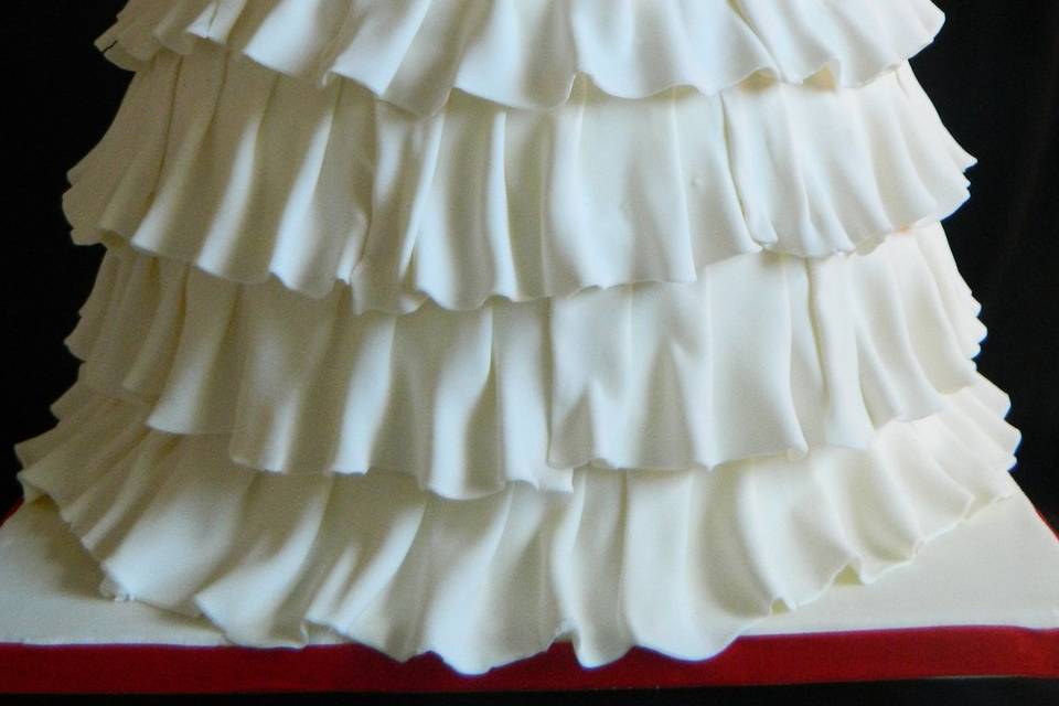 Bridal Dress cake