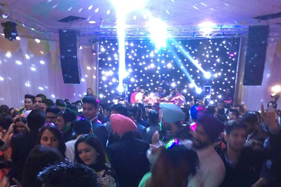 Party in-action Bollywood Hall