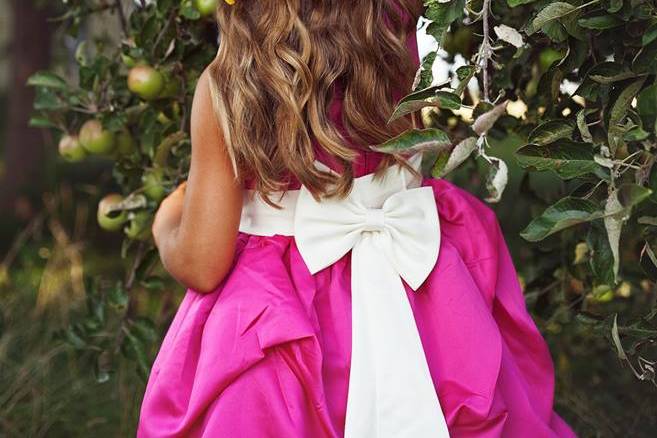 Floral crown flower girl