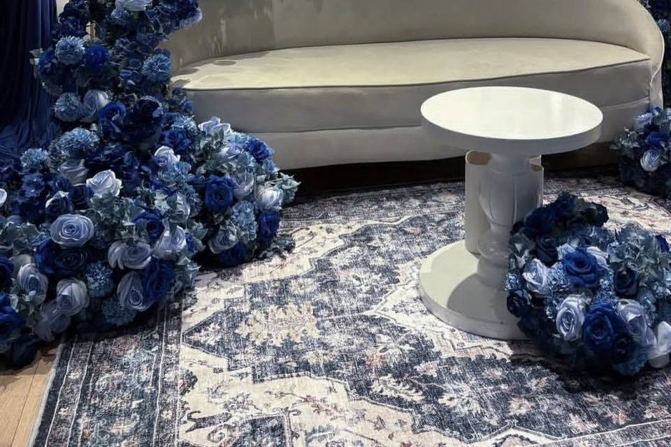 Regal, modern sapphire nights