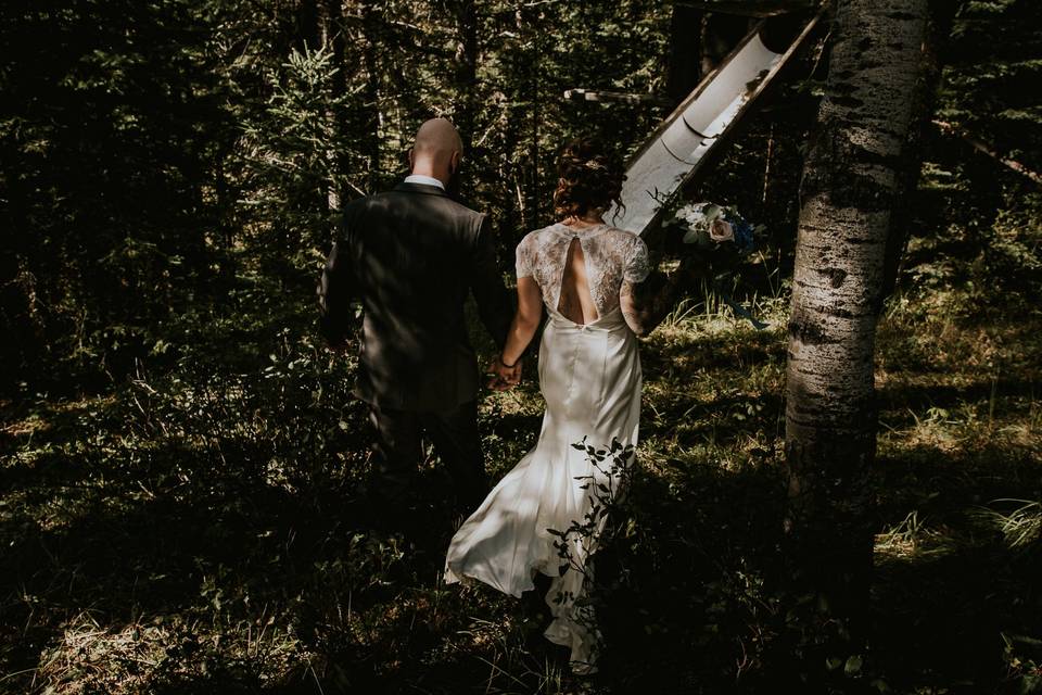 Kananaskis bridesmaids