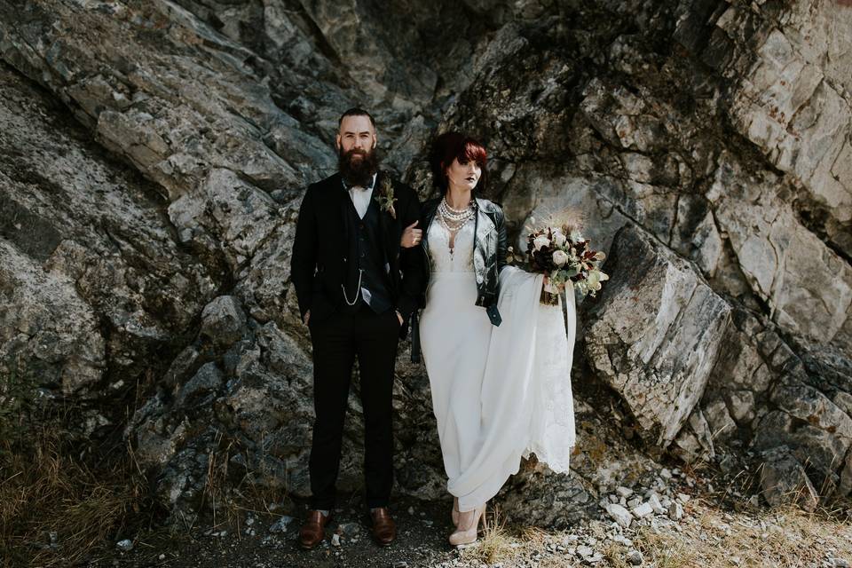 Banff winter elopement