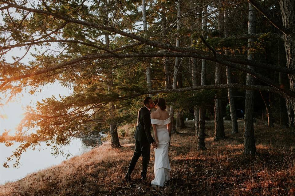 Galiano island wedding