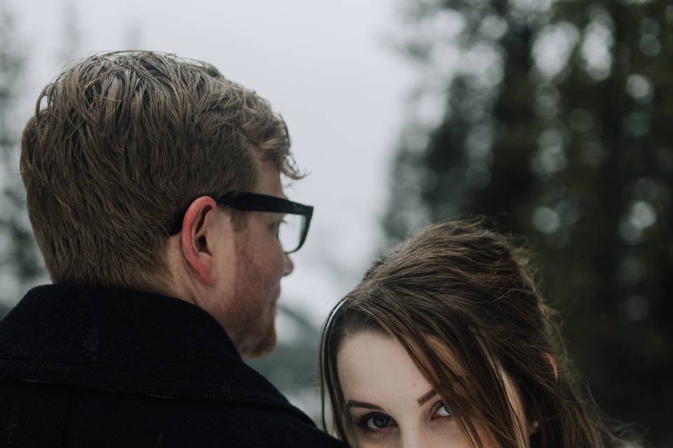 Banff winter elopement