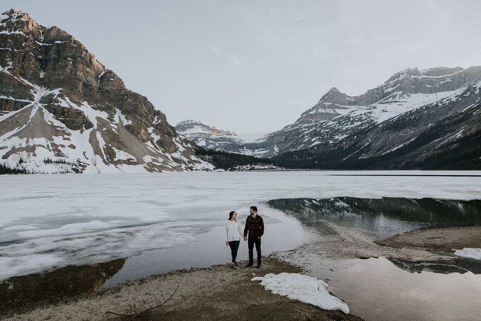 Peyto Lake/Banff elopement