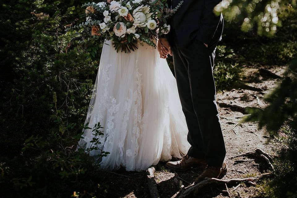 Peyto Lake/Banff elopement