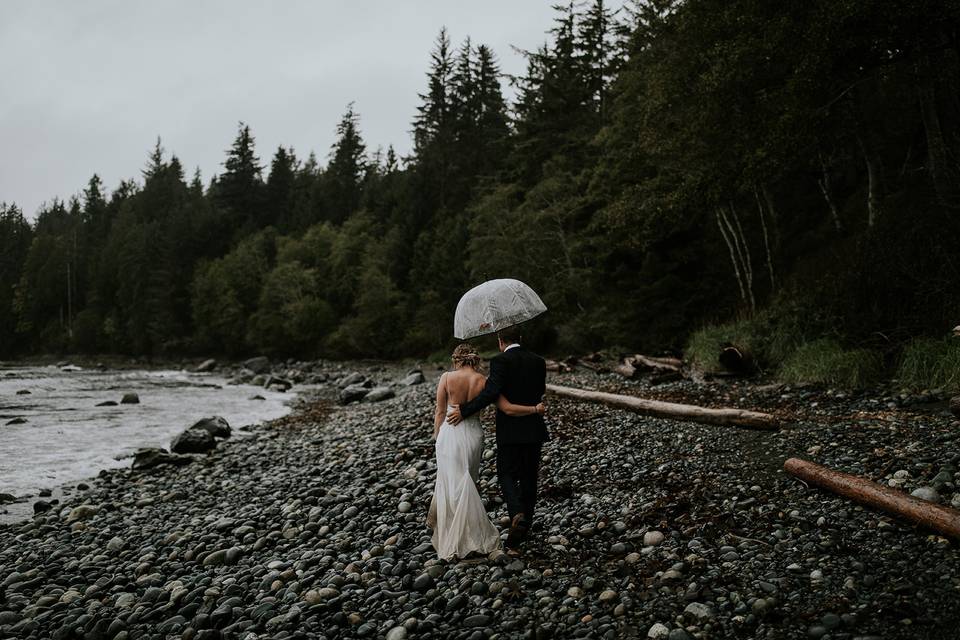 Vancouver island wedding