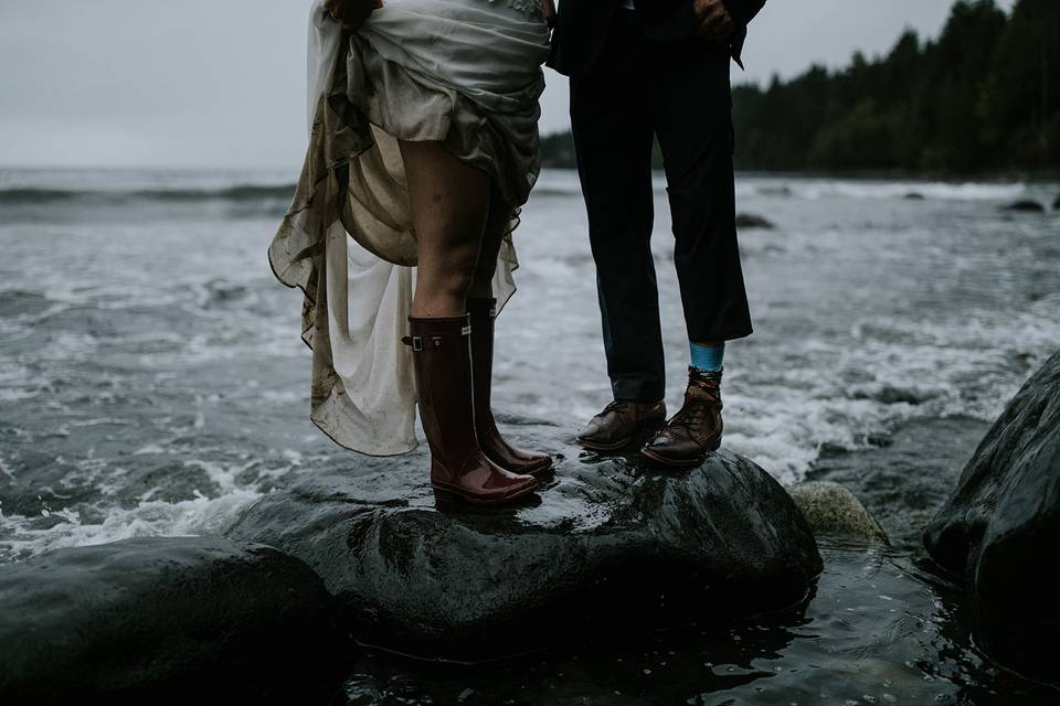 Vancouver island wedding