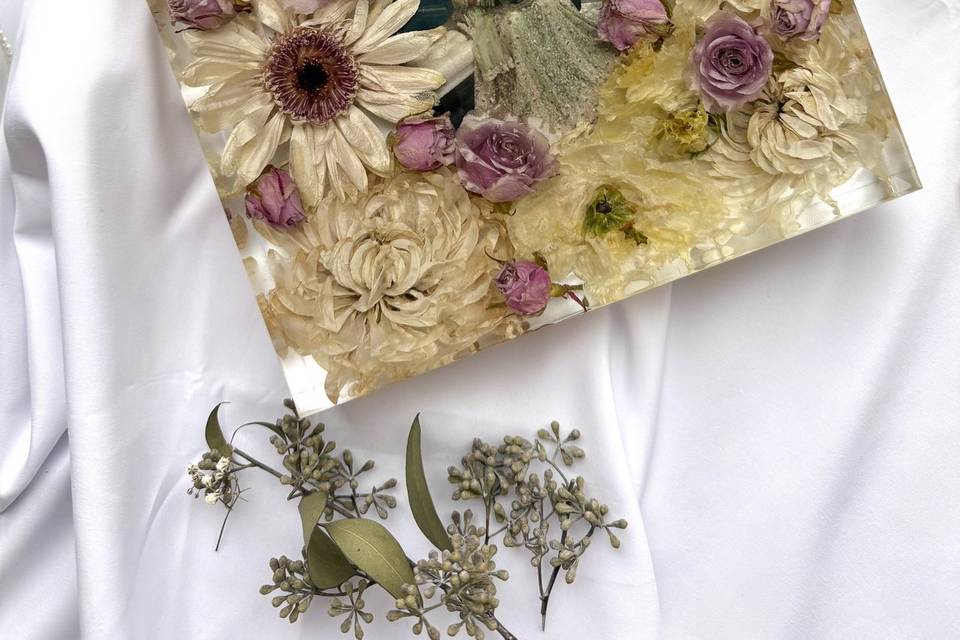 Resin Block with Picture