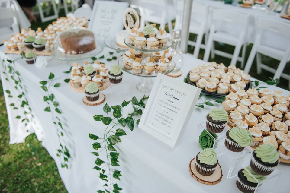 Dessert table