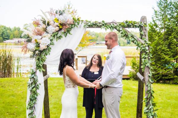 Exchange of vows and promises