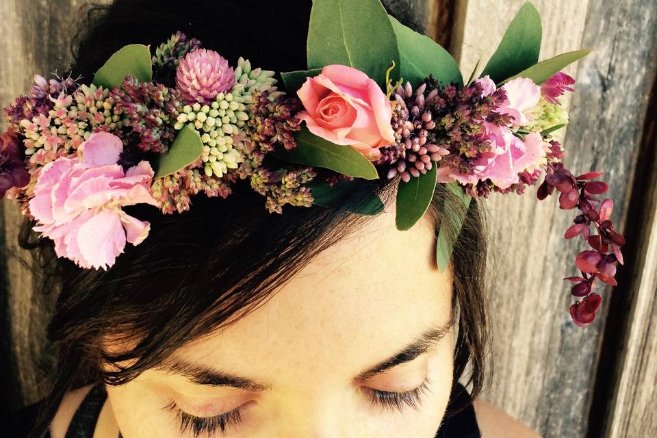 Floral crown