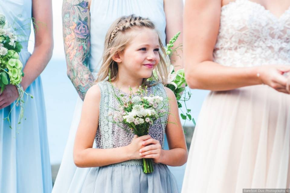 Flower girl bouquet