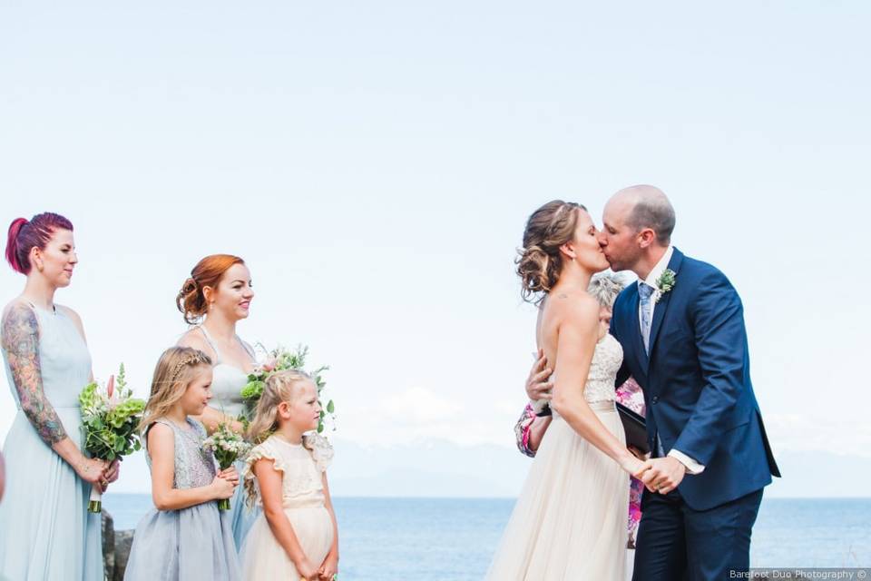 Bridal party bouquets