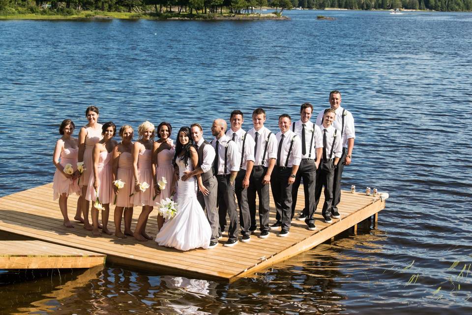 Wedding on the lake